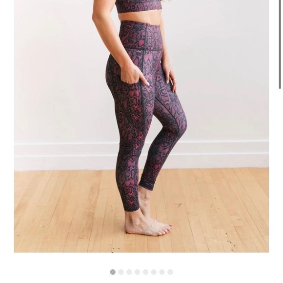 Leopard Print Gym Tights